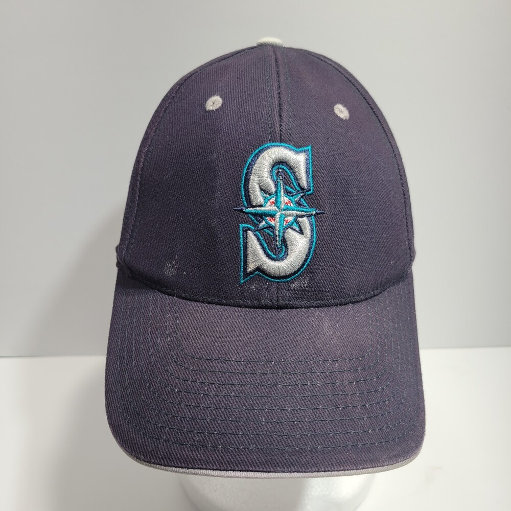 Seattle Mariners Hat Cap Strapback Navy Fan Favorite MLB Baseball OSFM Mens